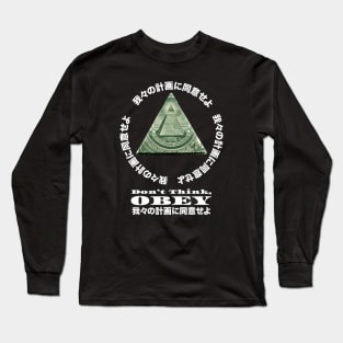 ANNUIT　COEPTIS / Don't Think, OBEY Long Sleeve T-Shirt